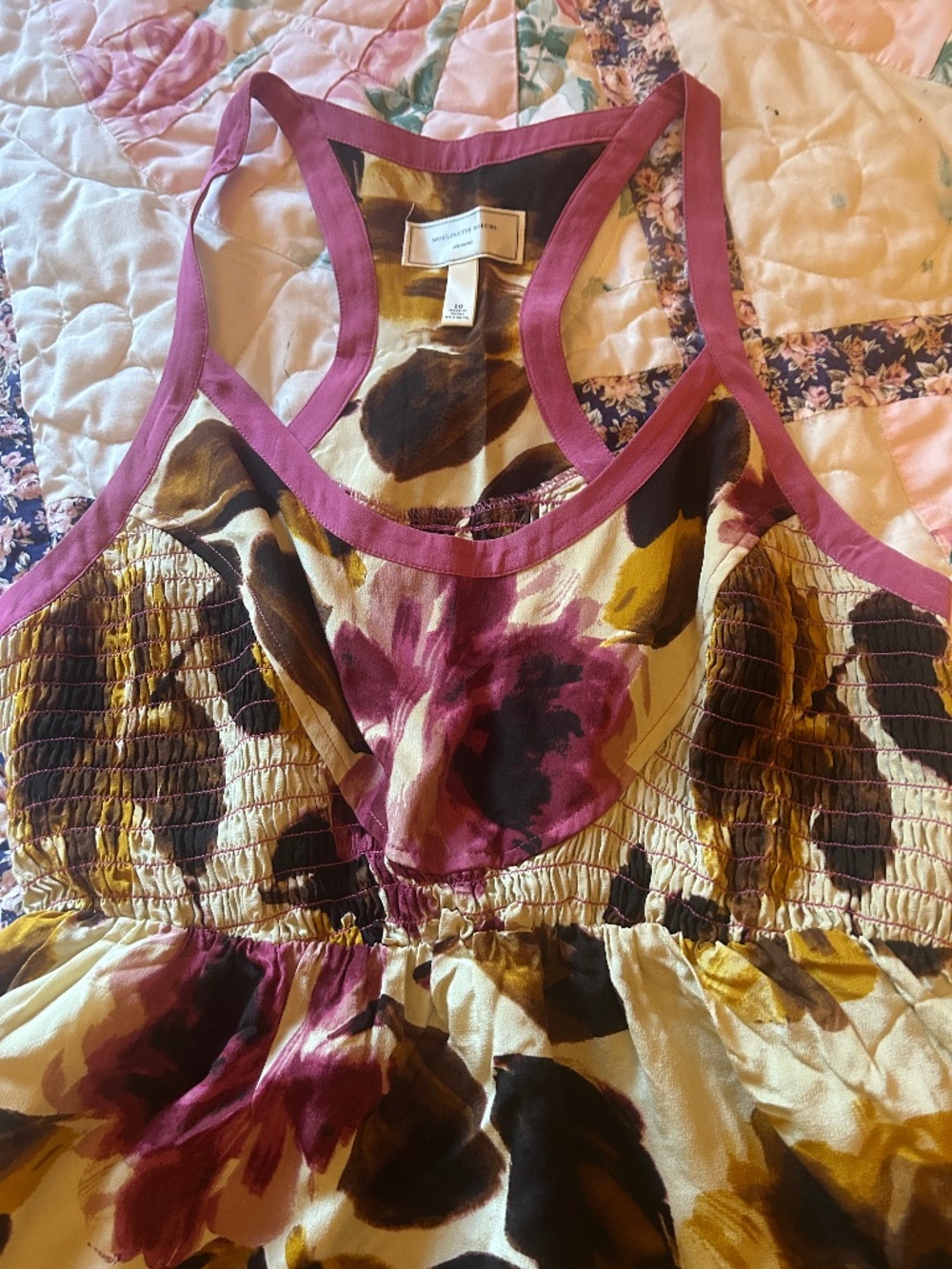 Anthropologie Floral Dress